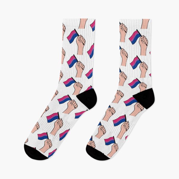 Artikelvorschau, Handmuster der bisexuellen Stolzflagge entworfen und verkauft von BThingies.