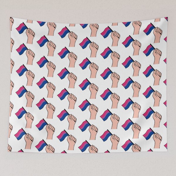 Artikelvorschau, Handmuster der bisexuellen Stolzflagge entworfen und verkauft von BThingies.