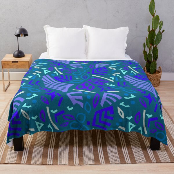 Item preview, Powerdance Blues on Deep Teal Repeat 5748 designed and sold by Art in My Loft.