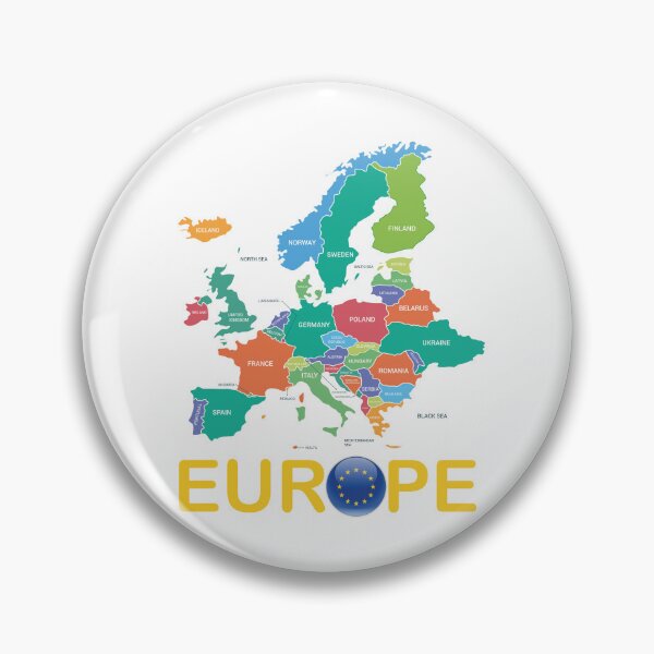 Item preview, Europe Map designed and sold by NiceShirtY.