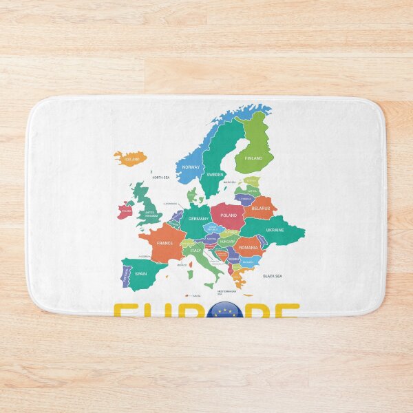 Item preview, Europe Map designed and sold by NiceShirtY.