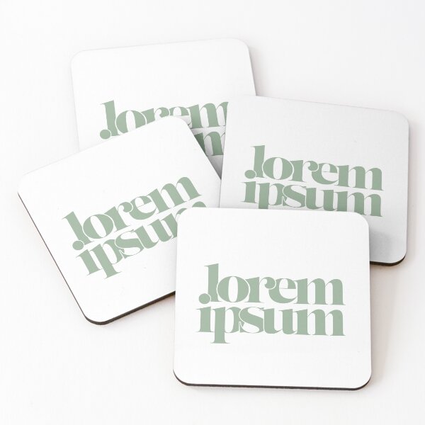 Aperçu de l'œuvre Lorem Ipsum - Vert créée et vendue par Anna Katherine.