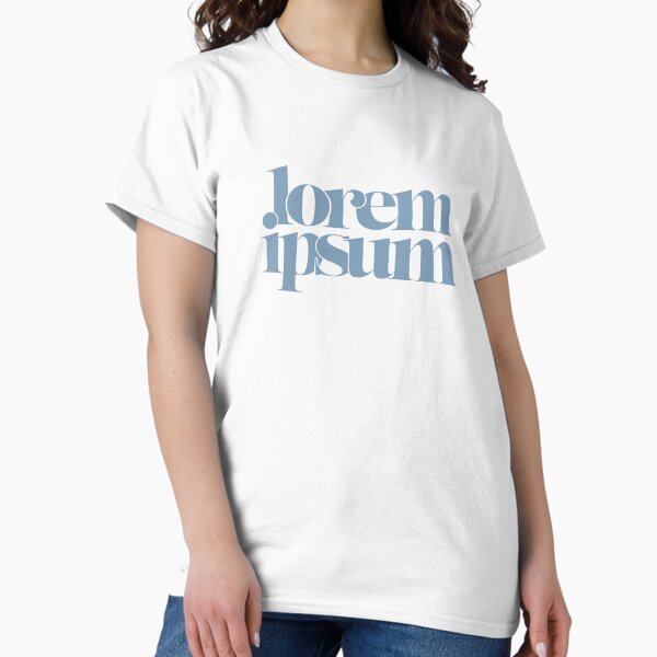 Vista previa del artículo con la obra «Lorem Ipsum - Azul», diseñado y vendido por Anna Katherine.