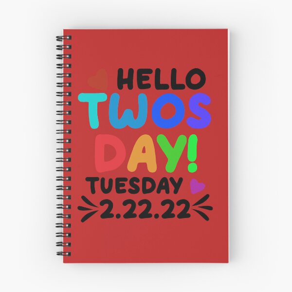 Item preview, Hola Twosday martes 22 de febrero de 2022, regalo divertido de Twosday designed and sold by DesignHouse07.