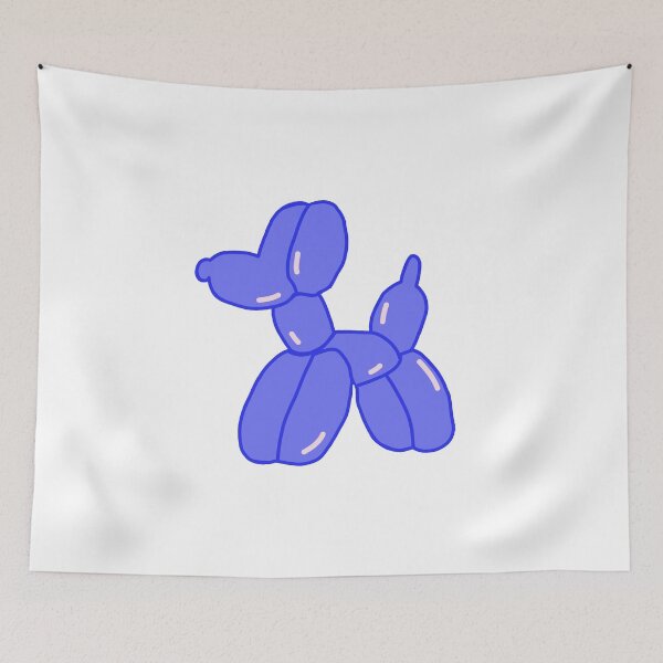 Item preview, Blue Balloon Dog Animal designed and sold by art-by-maddie.