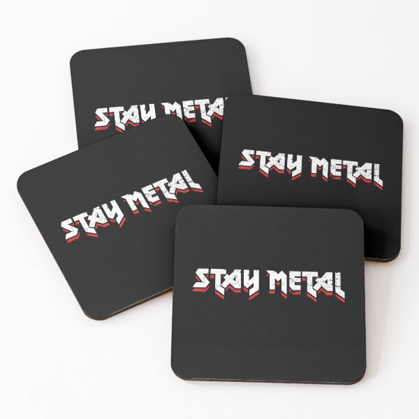 Item preview, Stay Metal Heavy Metal Quote Music Guitarist Metal Musician Quote designed and sold by sillyquestions.