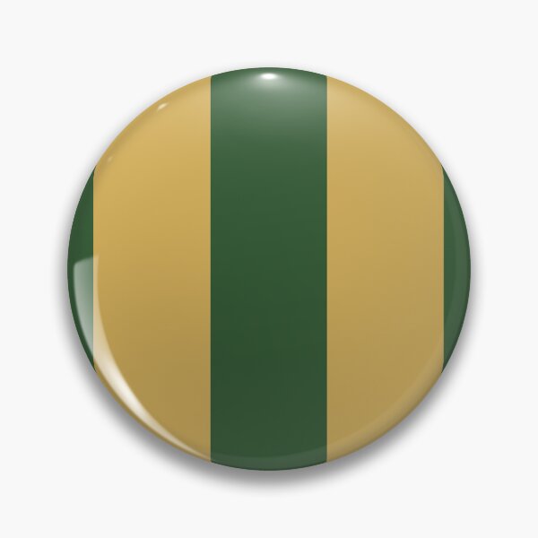 Item preview, Large PINE GREEN and GOLD Vertical STRIPES designed and sold by RachelMacht.