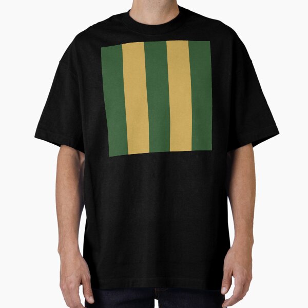 Item preview, Large PINE GREEN and GOLD Vertical STRIPES designed and sold by RachelMacht.