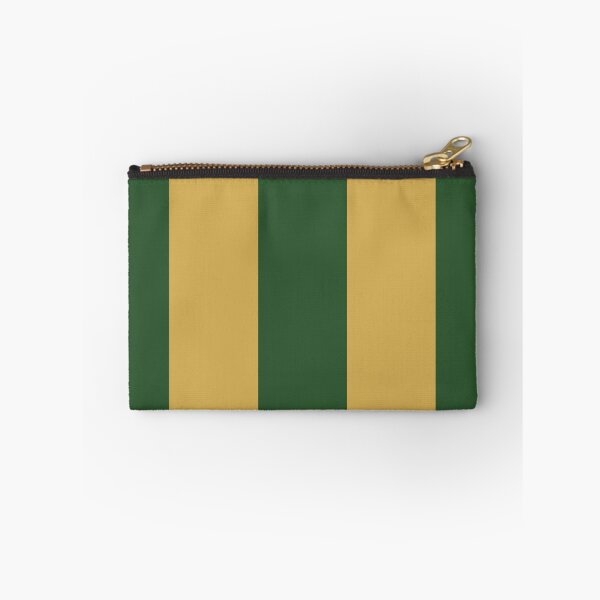 Item preview, Large PINE GREEN and GOLD Vertical STRIPES designed and sold by RachelMacht.