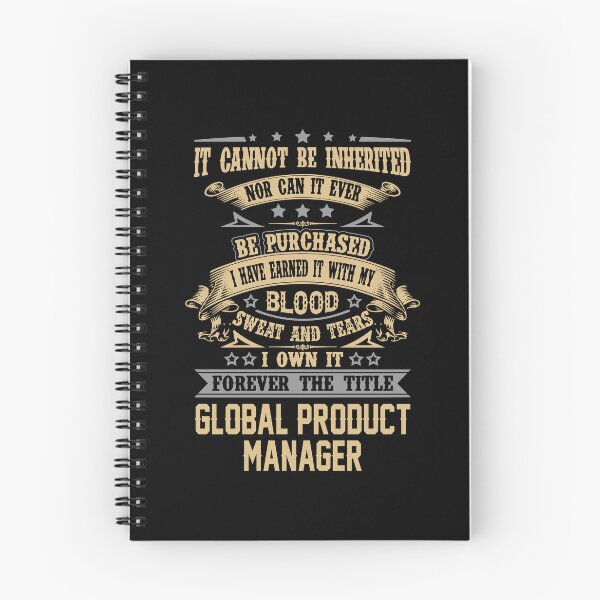 Item preview, Global Product Manager T Shirt - Forever The Title Job Gift Item Tee designed and sold by celiagomez456.