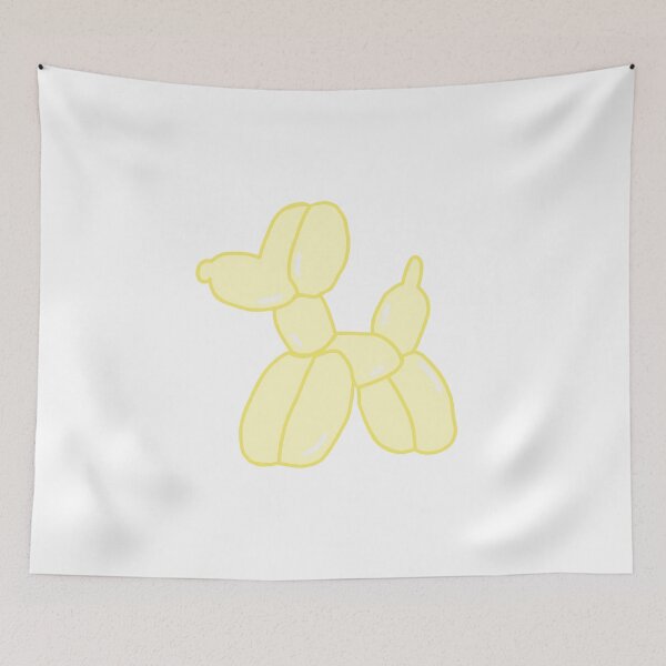 Item preview, Yellow Balloon Dog Animal designed and sold by art-by-maddie.