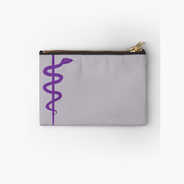Item preview, Rod of Asclepius Royal Purple Silhouette designed and sold by Artsy-Chemist.