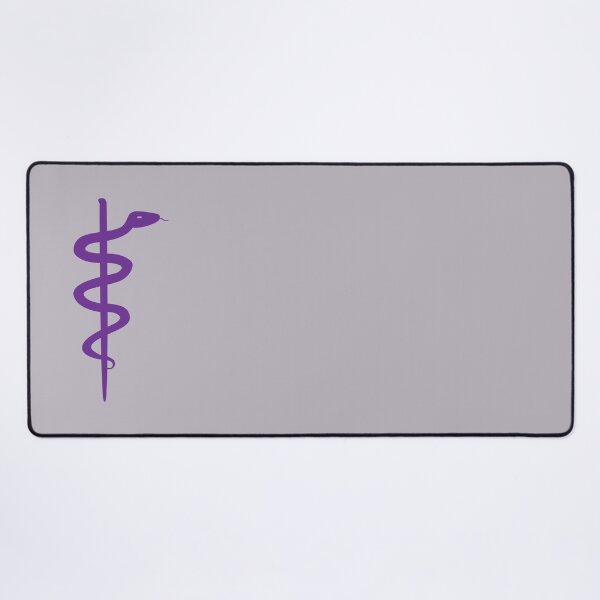 Item preview, Rod of Asclepius Royal Purple Silhouette designed and sold by Artsy-Chemist.