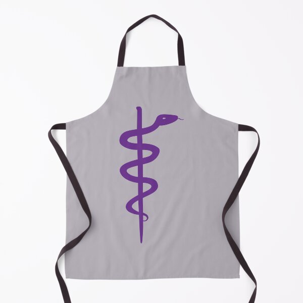 Item preview, Rod of Asclepius Royal Purple Silhouette designed and sold by Artsy-Chemist.