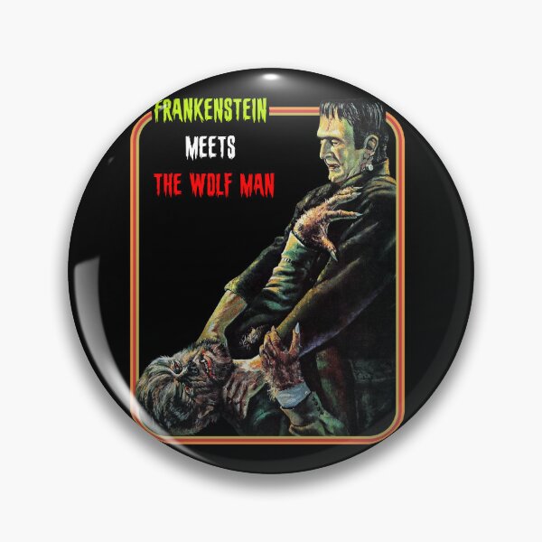 Item preview, Frankenstein Meets the Wolfman designed and sold by TeeARTHY.