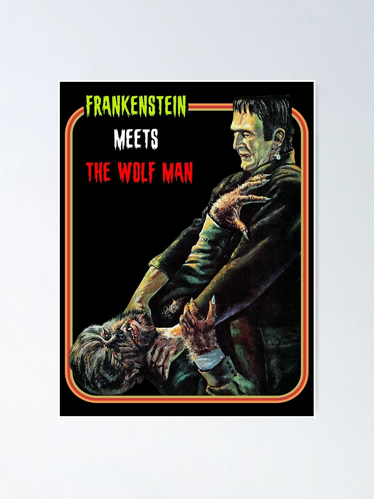 Frankenstein Meets The Wolf Man Vintage Super 8MM Movie Reel