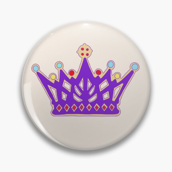 Item preview, Multi Coloured Jubilee Crown Purple Red Blue Royal Queen | Natropycals designed and sold by natropycals.