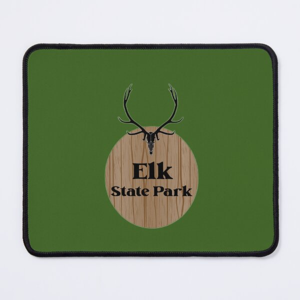 Item preview, Elk State Park designed and sold by Broken Antler Designs .