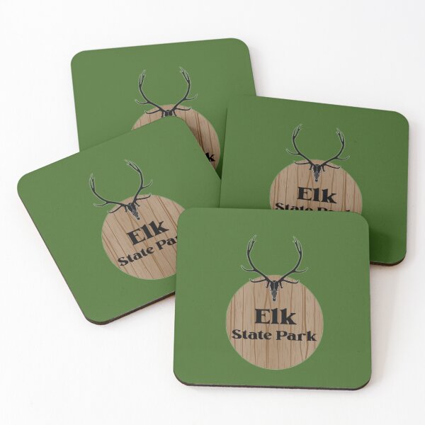 Item preview, Elk State Park designed and sold by Broken Antler Designs .
