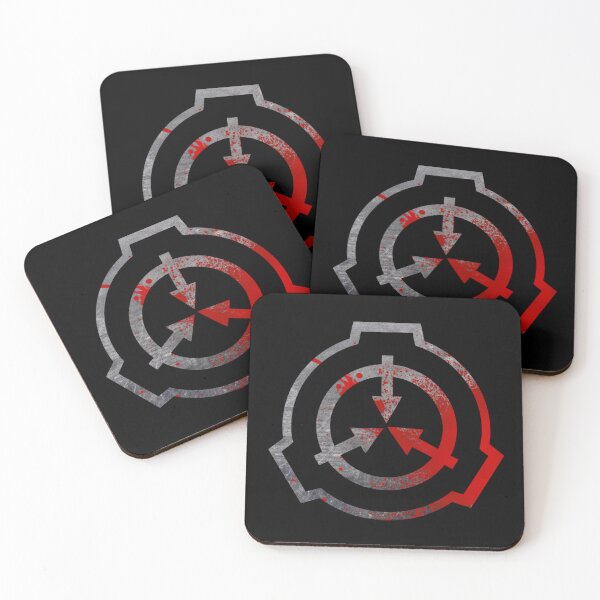 Item preview, SCP Foundation Blood Splattered Logo (Metal) designed and sold by Avis’s Art.