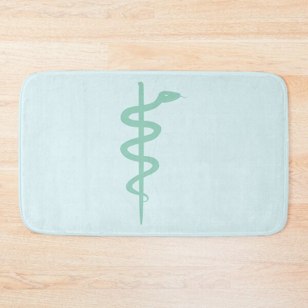 Item preview, Rod of Asclepius Mint Silhouette designed and sold by Artsy-Chemist.