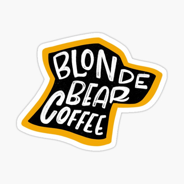 Item preview, Blonde Bear Coffee designed and sold by artdesignbyjen.