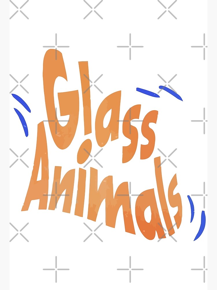 "Glass Animals Merch Glass Animals" Poster for Sale by Rainko Redbubble