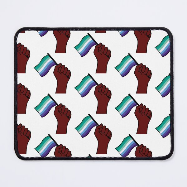 Item preview, patrón de mano de bandera de orgullo de hombres gay designed and sold by BThingies.
