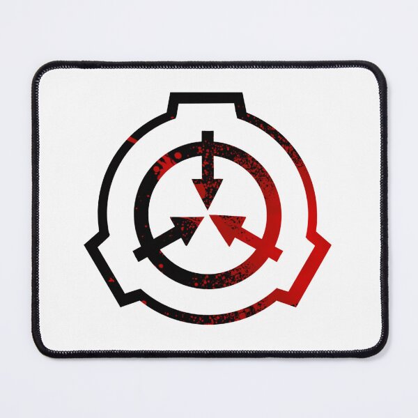 Item preview, SCP Foundation Blood Spattered Logo (Black) designed and sold by AvisEPICSWAG.
