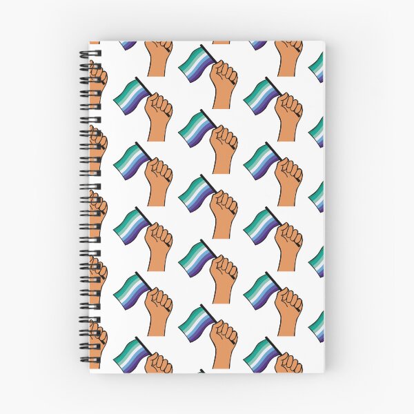 Item preview, gay men pride flag hand pattern designed and sold by BThingies.