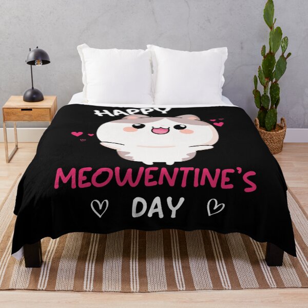 Item preview, Happy Meowentines Day Funny valentines day for cat Floor designed and sold by ANAS HO.