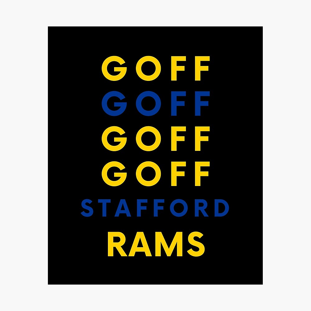 From Jared Goff To Matthew Stafford LA RAMS Kids T-Shirt for Sale by  LAKERSIN5