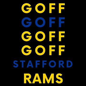 From Jared Goff To Matthew Stafford LA RAMS Kids T-Shirt for Sale by  LAKERSIN5