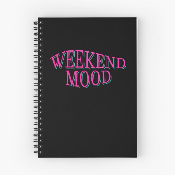 Item preview, Weekend Mood Cool Retro Quote Free Time Chill Day Off  designed and sold by sillyquestions.