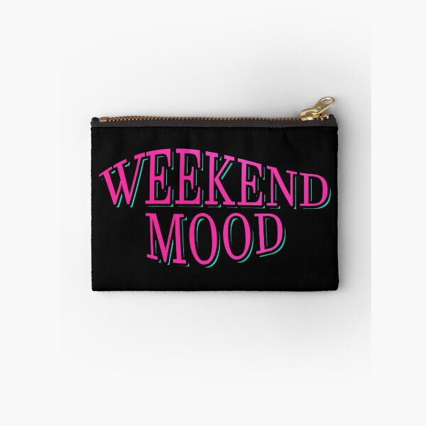 Item preview, Weekend Mood Cool Retro Quote Free Time Chill Day Off  designed and sold by sillyquestions.