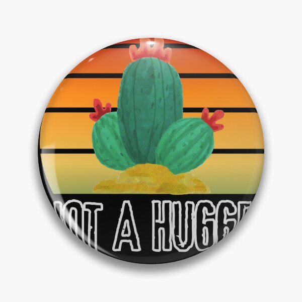 Item preview, Not A Hugger Funny Vintage Cactus designed and sold by JUSTDOIT ⭐⭐⭐⭐⭐.