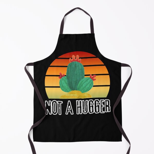 Item preview, Not A Hugger Funny Vintage Cactus designed and sold by JUSTDOIT ⭐⭐⭐⭐⭐.