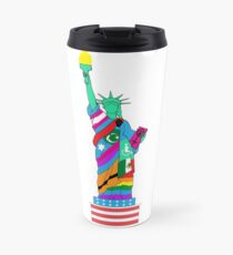 Taza de viaje Libertad para todos