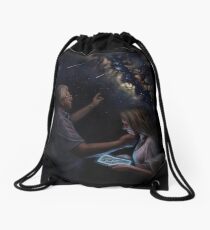 Look Up Drawstring Bag
