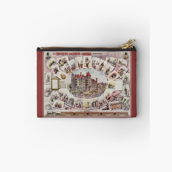 Item preview, The Traveling Salesmen of America  - Vintage Restored Sales Poster designed and sold by molamode.