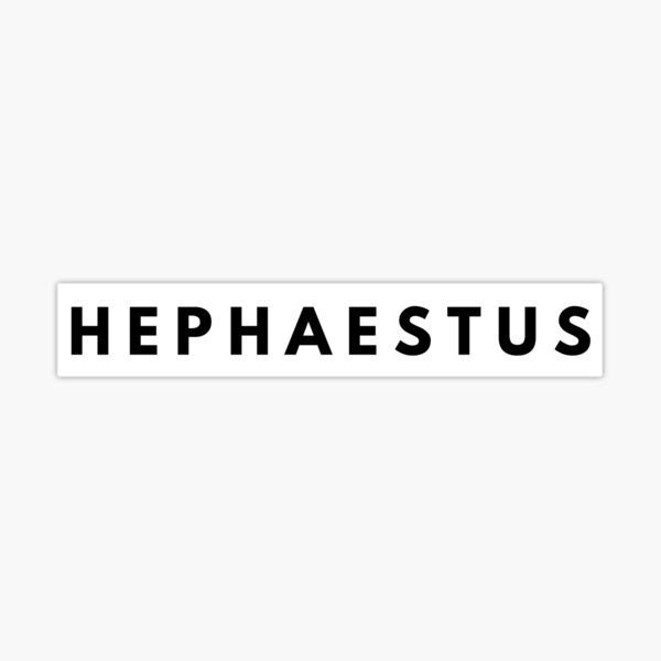 God of Greek mythology - Hephaistos - Hephaestus - Sticker