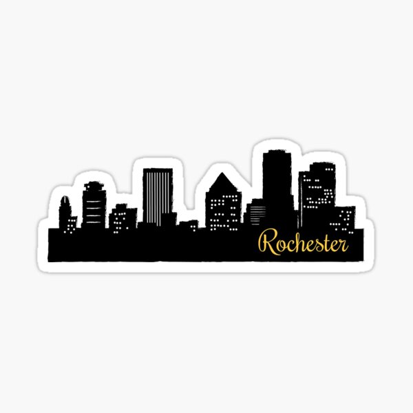 Rochester Skyline Sticker