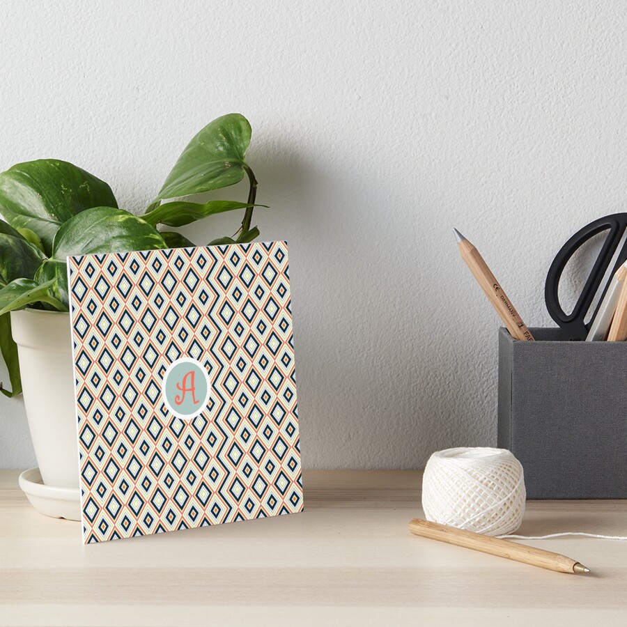 Item preview, Art Board Print designed and sold by MonogramMonkey.