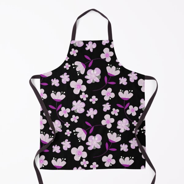 Item preview, Spring Blooms Black designed and sold by mirimo.
