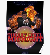 THREAT LEVEL MIDNIGHT POSTER Poster