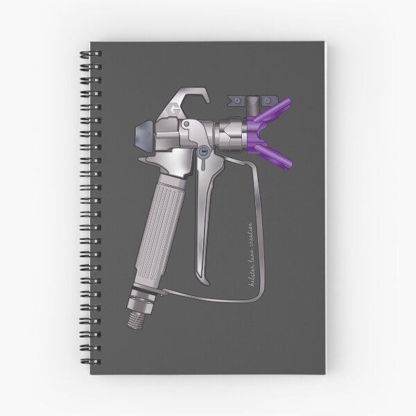 Item preview, Purple Rack Paint Spray Gun Trans designed and sold by Kelster Lane Creative.