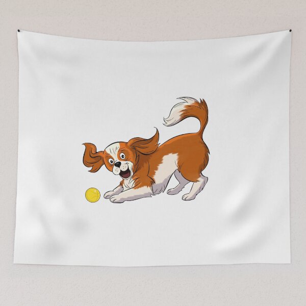 Item preview, Cavalier King Charles Spaniel (Blenheim) designed and sold by CavvyCuddles.