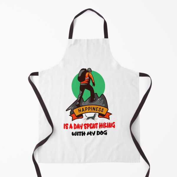 Item preview, Happiness Is A Day Spent Hiking With My Dog Essential T-Shirt designed and sold by Alhendy Store.
