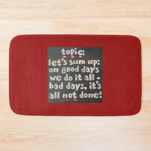 Item preview, Topic:  Days In Summary designed and sold by prunellaparsnip.