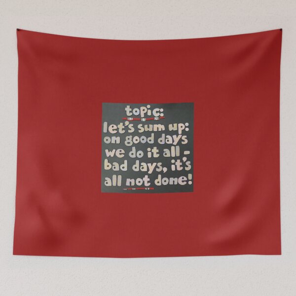 Item preview, Topic:  Days In Summary designed and sold by prunellaparsnip.